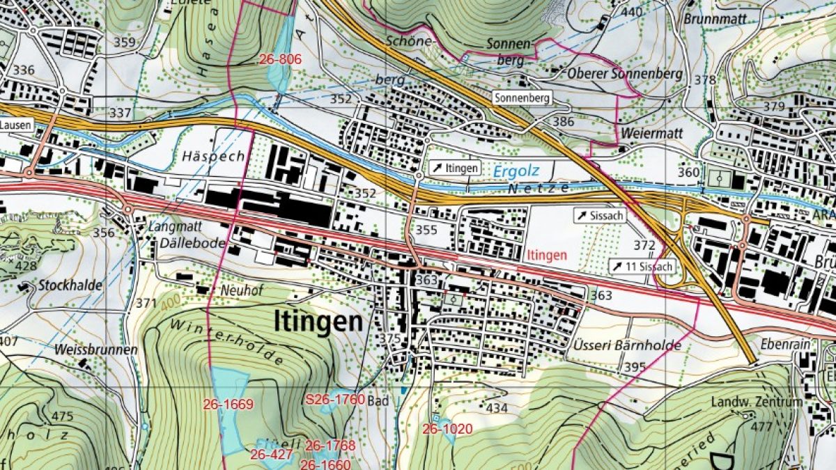 Holzschläge Itingen